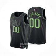 Camiseta New Orleans Pelicans Personalizada Ciudad 2025-26 Negro