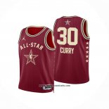 Camiseta Nino All Star 2024 Golden State Warriors Stephen Curry #30 Rojo