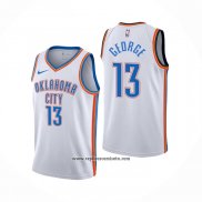 Camiseta Oklahoma City Thunder Paul George #13 Association Blanco