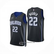 Camiseta Orlando Magic Franz Wagner NO 22 Icon 2024-25 Negro