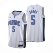 Camiseta Orlando Magic Mohamed Bamba #5 Icon 2019-20 Blanco