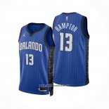 Camiseta Orlando Magic R.J. Hampton #13 Statement 2022-23 Azul