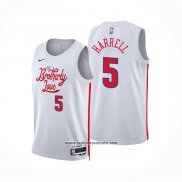 Camiseta Philadelphia 76ers Montrezl Harrell #5 Ciudad 2022-23 Blanco