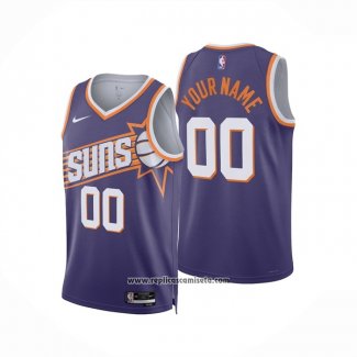 Camiseta Phoenix Suns Personalizada Icon 2023-24 Violeta