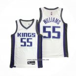 Camiseta Sacramento Kings Jason Williams #55 Association 2019-20 Blanco