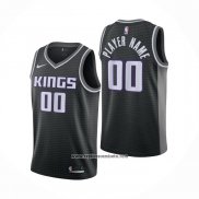 Camiseta Sacramento Kings Personalizada Statement Negro