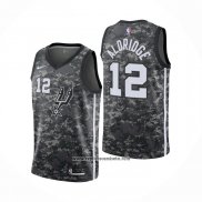 Camiseta San Antonio Spurs LaMarcus Aldridge #12 Ciudad Camuflaje