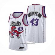 Camiseta Toronto Raptors Pascal Siakam #43 Classic Edition Blanco