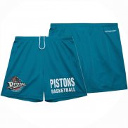 Pantalone Detroit Pistons Mitchell & Ness Hardwood Classics Verde