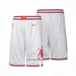 Pantalone Houston Rockets Ciudad 2023-24 Blanco