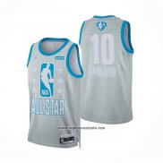 Camiseta All Star 2022 Cleveland Cavaliers Darius Garland #10 Gris