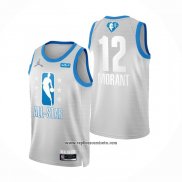 Camiseta All Star 2022 Memphis Grizzlies Ja Morant #12 Gris
