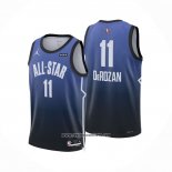 Camiseta All Star 2023 Chicago Bulls Demar Derozan #11 Azul