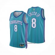 Camiseta Charlotte Hornets Dennis Smith JR #8 Classic 2023-24 Verde