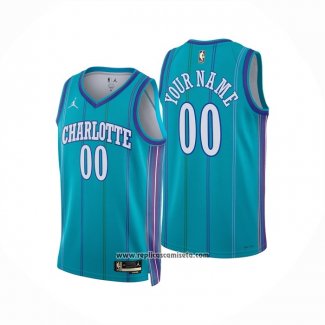 Camiseta Charlotte Hornets Personalizada Classic 2023-24 Verde