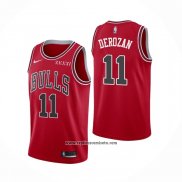 Camiseta Chicago Bulls Demar Derozan #11 Icon 2021-22 Rojo