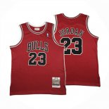 Camiseta Chicago Bulls Michael Jordan NO 23 Autentico 1997-98 Rojo