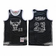 Camiseta Chicago Bulls Michael Jordan NO 23 Mitchell & Ness 1997-98 Negro1