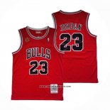 Camiseta Chicago Bulls Michael Jordan #23 Mitchell & Ness 1997-98 Rojo2