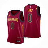 Camiseta Cleveland Cavaliers Kevin Love #0 Icon Rojo