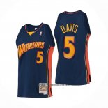 Camiseta Golden State Warriors Baron Davis #5 Mitchell & Ness 2006-07 Azul