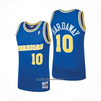 Camiseta Golden State Warriors Tim Hardaway #10 Mitchell & Ness 1990 Azul