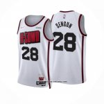 Camiseta Houston Rockets Alperen Sengun #28 Ciudad 2024-25 Blanco