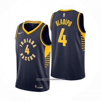 Camiseta Indiana Pacers Victor Oladipo #4 Icon Azul