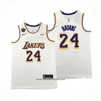 Camiseta Los Angeles Lakers Kobe Bryant #24 Association 2018-19 Blanco