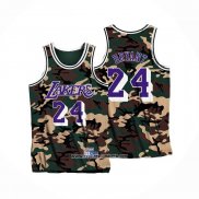 Camiseta Los Angeles Lakers Kobe Bryant #24 Camuflaje