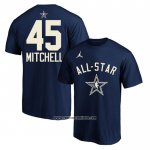 Camiseta Manga Corta All Star 2024 Donovan Mitchell Azul