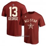 Camiseta Manga Corta All Star 2024 Paul George Rojo