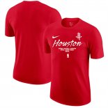 Camiseta Manga Corta Houston Rockets Rojo1