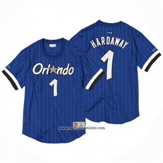 Camiseta Manga Corta Orlando Magic Penny Hardaway #1 Azul