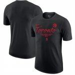 Camiseta Manga Corta Toronto Raptors Negro