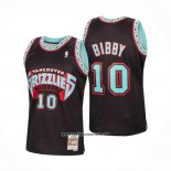 Camiseta Memphis Grizzlies Mike Bibby #10 Mitchell & Ness 1998-99 Negro