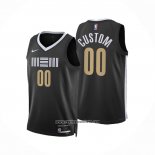 Camiseta Memphis Grizzlies Personalizada Ciudad 2023-24 Negro