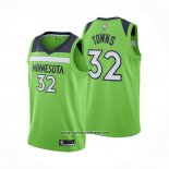 Camiseta Minnesota Timberwolves Karl-Anthony Towns #32 Statement 2020-21 Verde