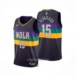 Camiseta New Orleans Pelicans Jose Alvarado #15 Ciudad 2022-23 Violeta