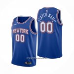 Camiseta New York Knicks Personalizada Statement 2019-20 Azul