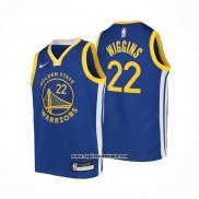 Camiseta Nino Golden State Warriors Andrew Wiggins #22 Icon Azul