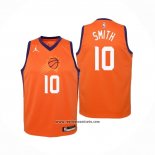 Camiseta Nino Phoenix Suns Jalen Smith #10 Statement 2020-21 Naranja