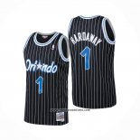 Camiseta Orlando Magic Anfernee Hardaway #1 Mitchell & Ness 1994-95 Negro