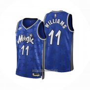 Camiseta Orlando Magic Brandon Williams #11 Classic 2023-24 Azul