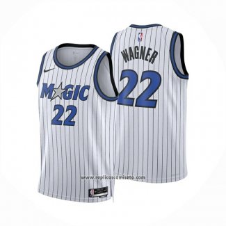 Camiseta Orlando Magic Franz Wagner NO 22 Association 2025-26 Blanco
