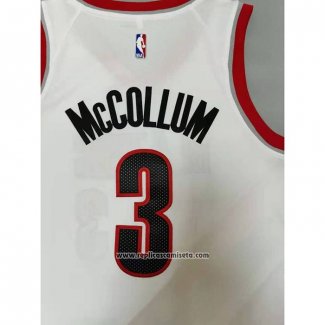 Camiseta Portland Trail Blazers C.j. McCollum #3 Statement 2020-21 Rojo