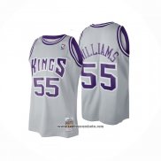 Camiseta Sacramento Kings Jason Williams #55 Mitchell & Ness 2000-01 Gris