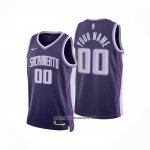 Camiseta Sacramento Kings Personalizada Ciudad 2025 26 Violeta