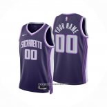 Camiseta Sacramento Kings Personalizada Ciudad 2025 26 Violeta