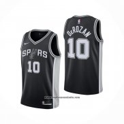 Camiseta San Antonio Spurs DeMar DeRozan #10 Icon 2020-21 Negro